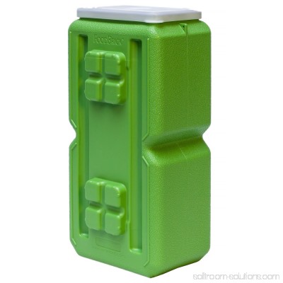WaterBrick Blue 3.5-gallon and FoodBrick Green 3.5-gallon BPA Free Storage System (Pack of 8)
